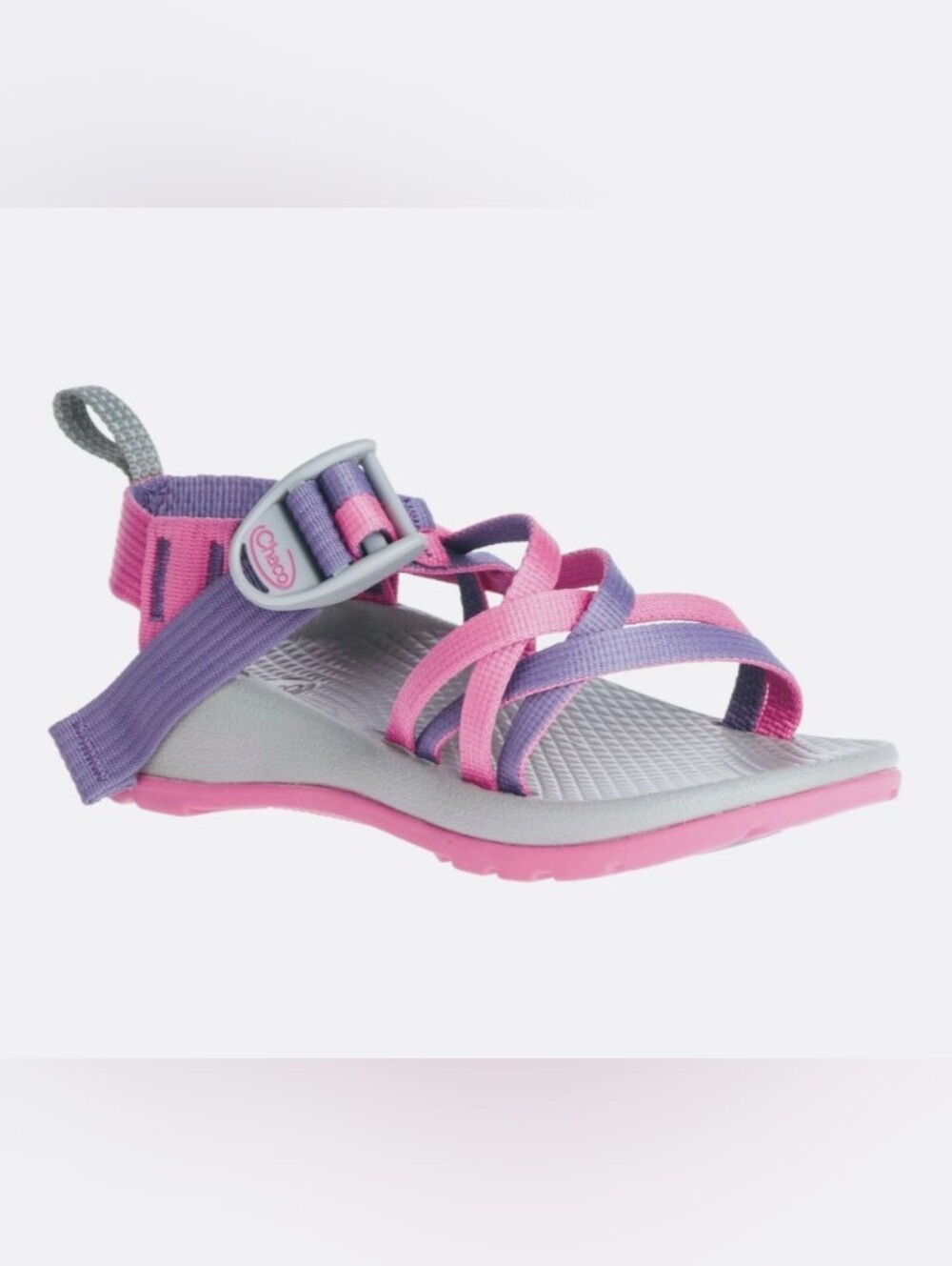 Sporty Z Cloud Sandal's in Pink & Purple